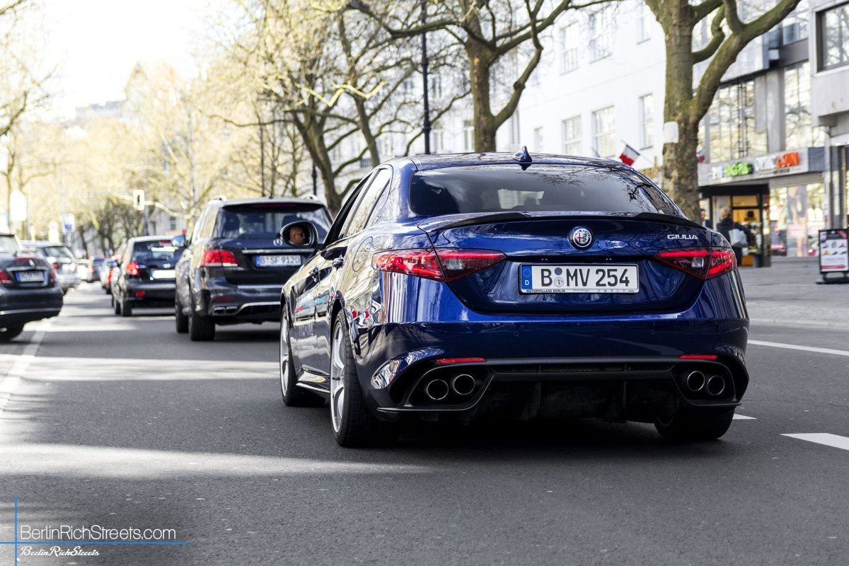 Alfa Romeo Giulia Quadrifoglio spotted in Berlin — BerlinRichStreets